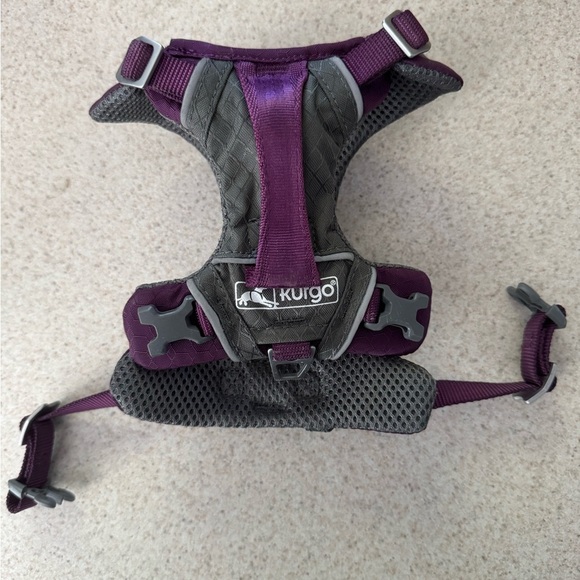 Kurgo Purple and Gray Dog Harness Size XS - Picture 8 of 8